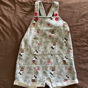 Mickey Mouse overalls
